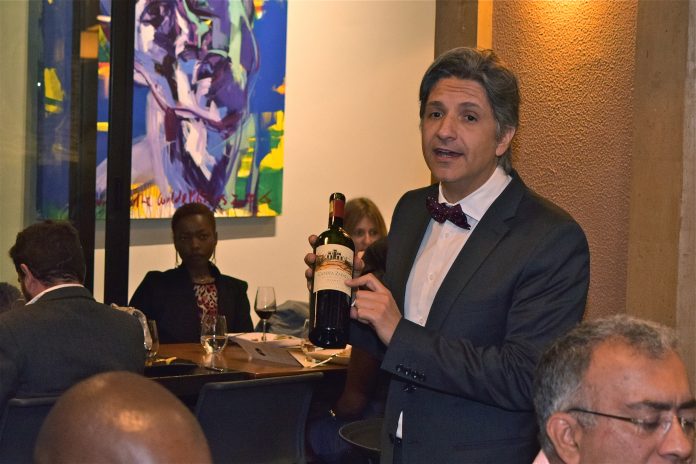 Wine lecturer Marcelo Marasco
