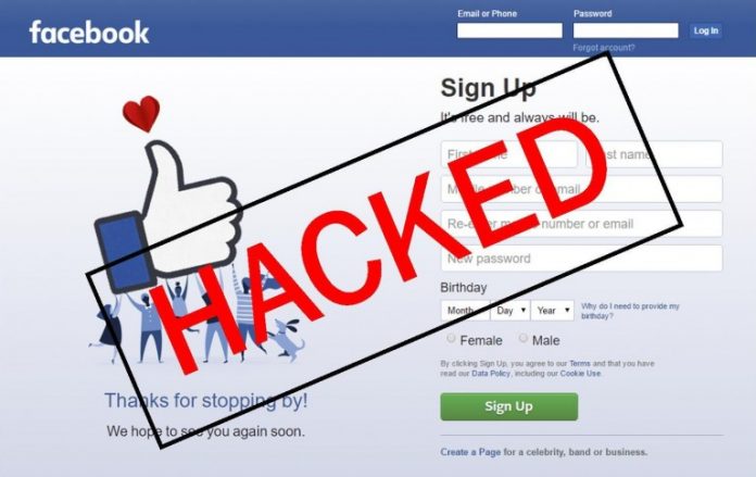 facebook hacked