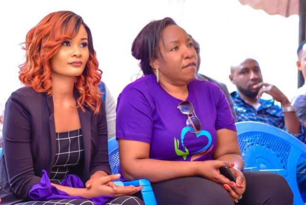 Hamisa Mobeto and Agnes Kagure