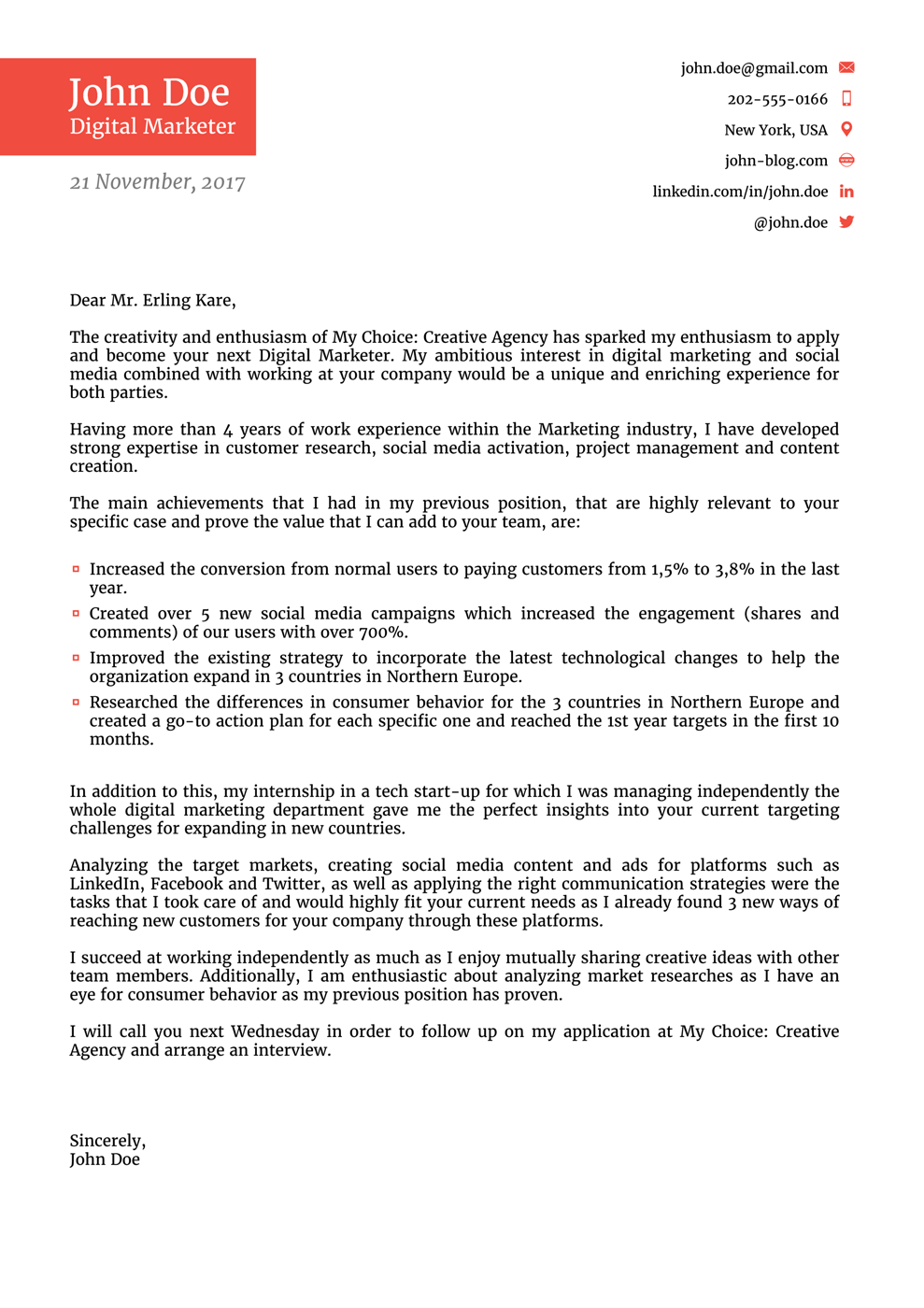 Cover Letter Marketing Examples from newsday.co.ke