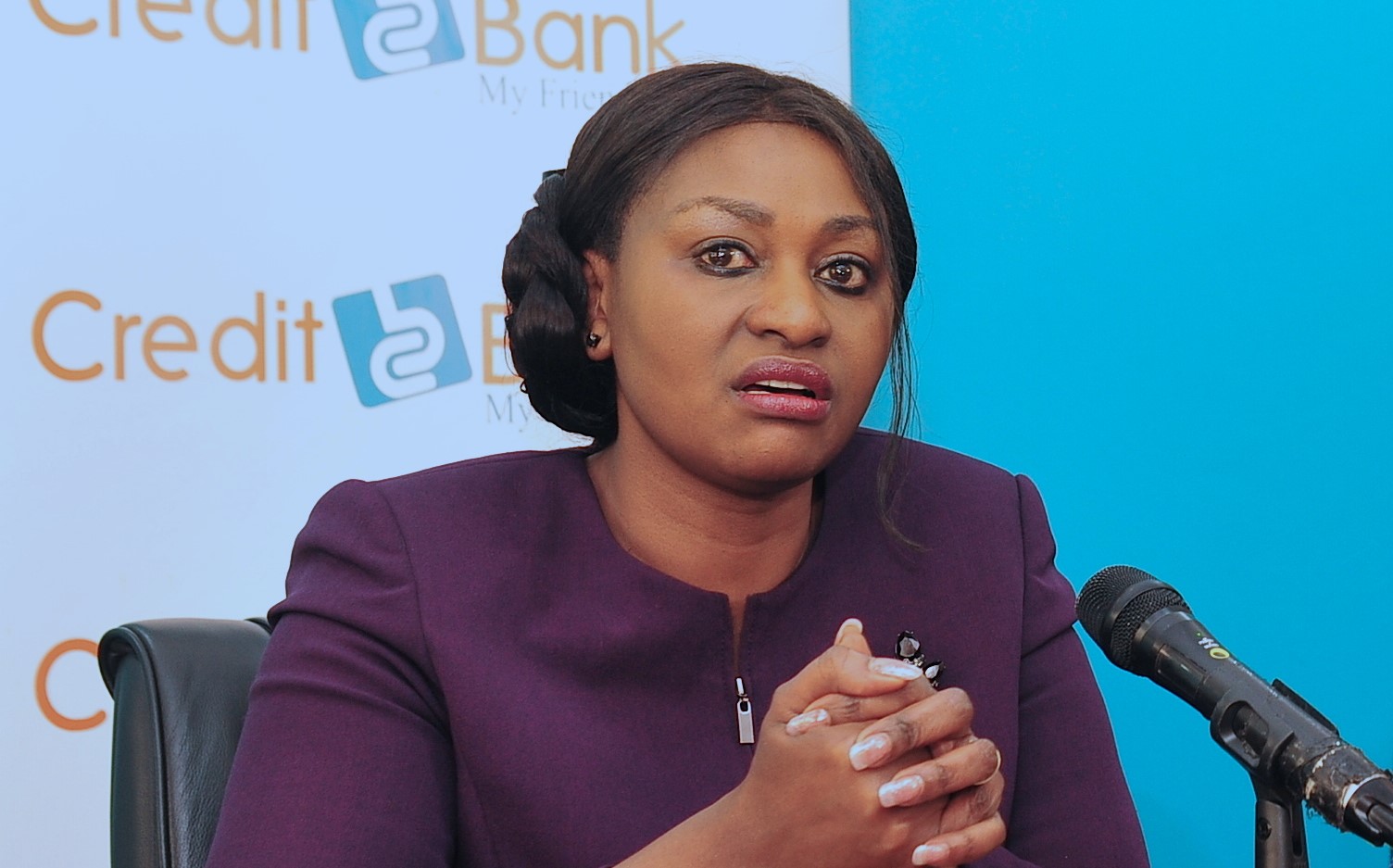 Betty Korir, CEO Credit Bank Credit Bank PLC Donates - Newsday Kenya