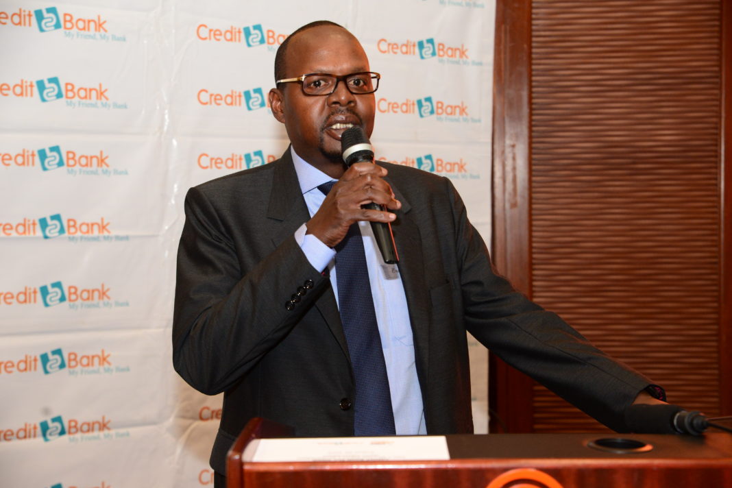 Credit Bank COVID-19: Eric Nyachae at a media event - Newsday Kenya