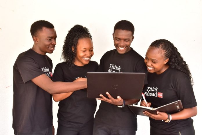 ACCA Strategic Business Leadership Inter-University Challenge finalists from JKUAT- Thee Chosen Pack team from left Jacob Omondi, Mercyline Binsari, Robert Ouko & Angeline Kawara (1) ACCA