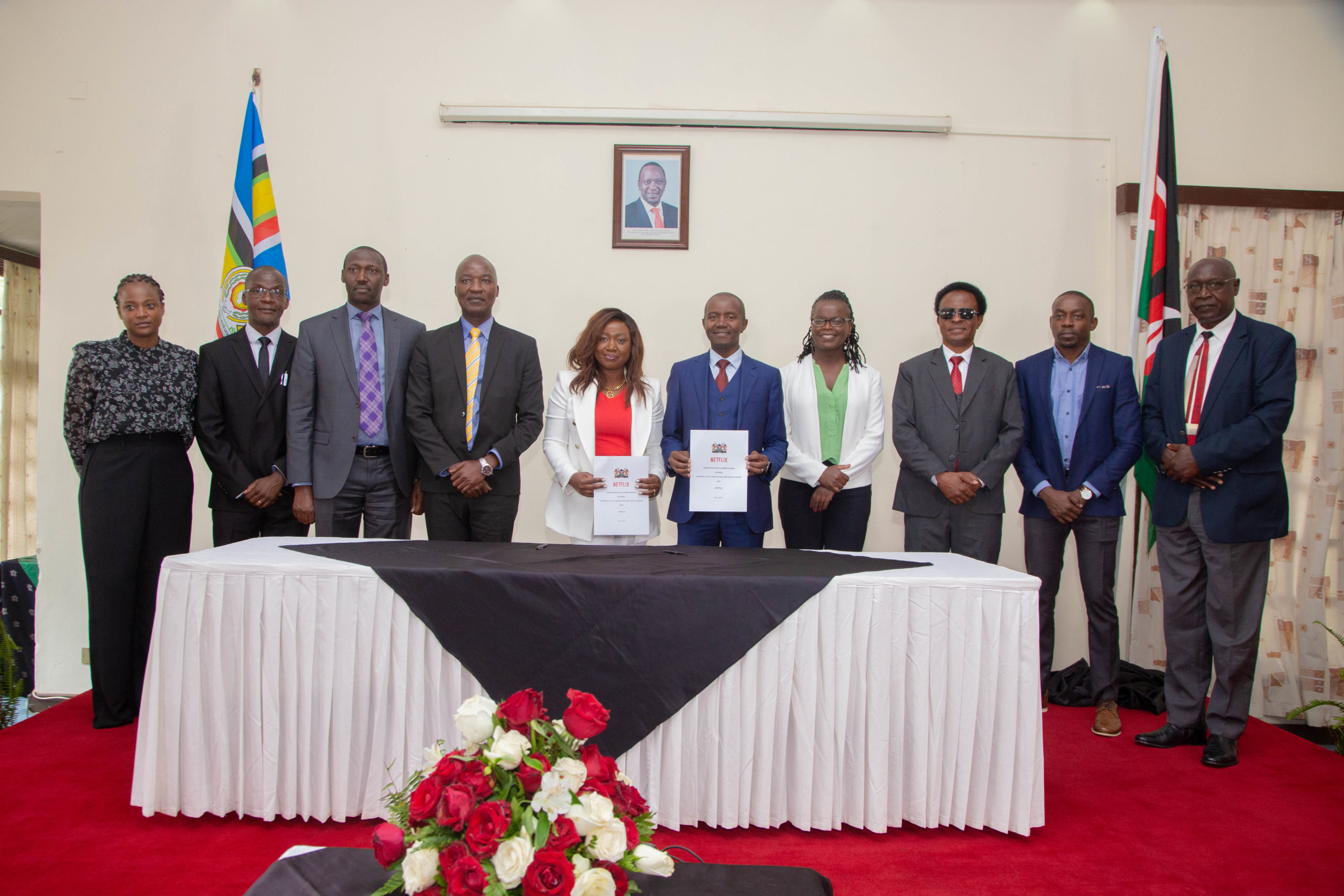Ministry of ICT & Netflix sign memorandum of understanding to support creative industry 2 MOICT NETFLIX MOU 3 scaled