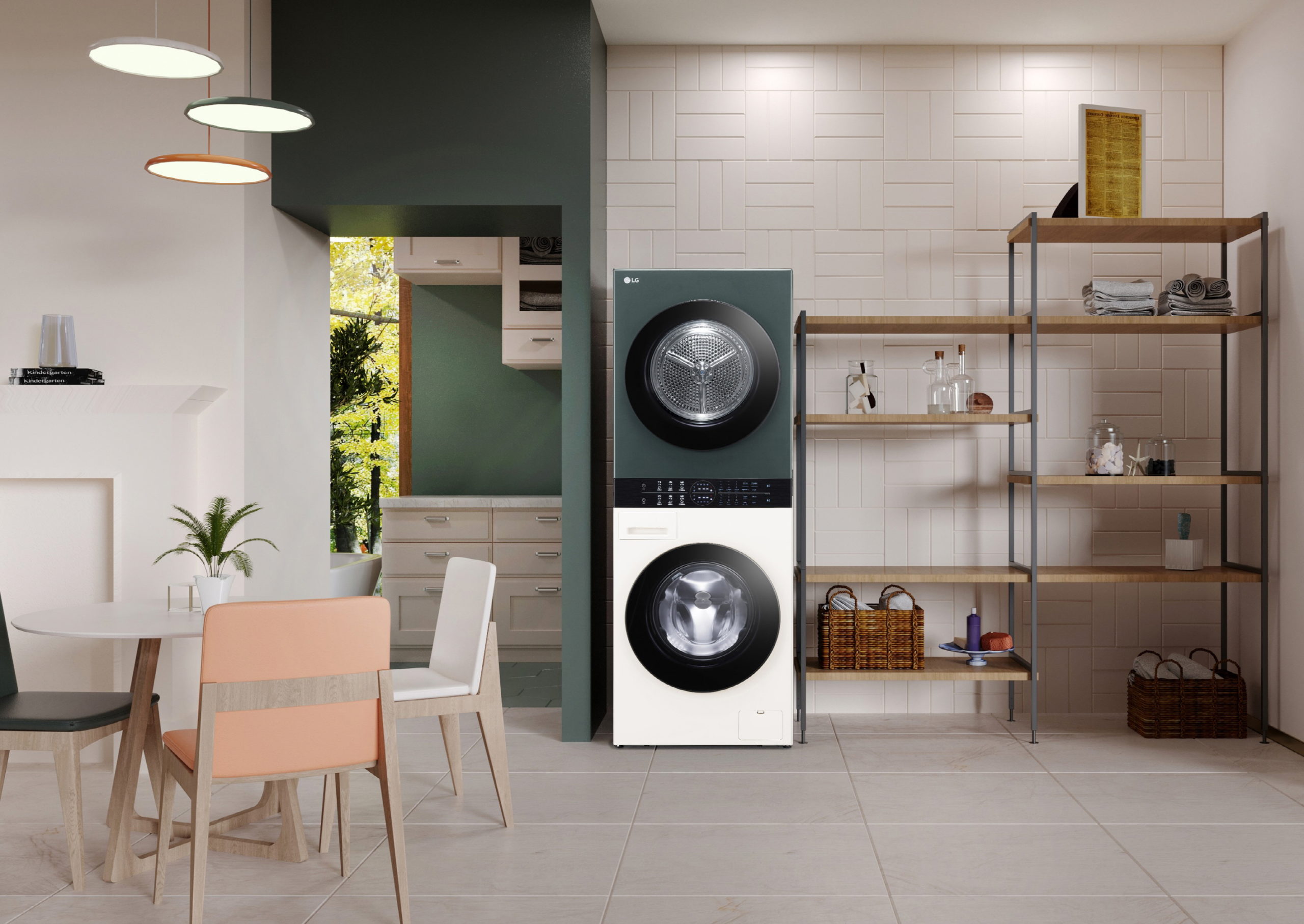 LG Unveils Smart Space-Saving Washtower Compact that offers An All-In-One Laundry Experience at IFA 2022 1 New WashTower Lifestyle 01 scaled