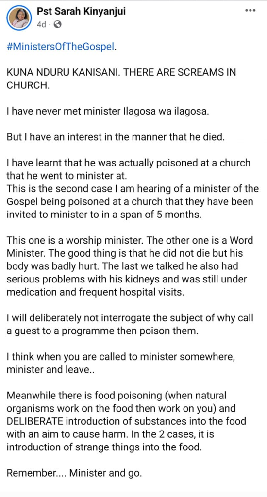 pastor sarah post 1
