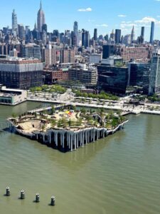 The Manhattan floating island