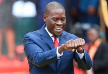 An Open Letter to Governor Sakaja, aka, Johnny Dimples Governor Sakaja doing the "ngumi mbwegze" sign
