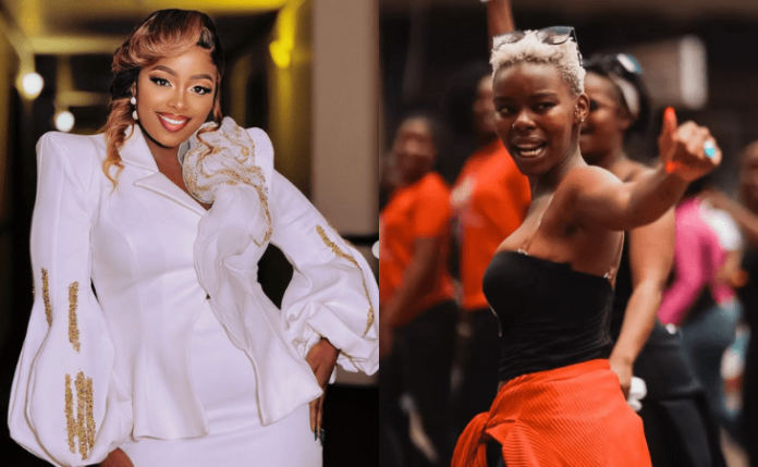 Jackie Matubia and Actress Auudi Rowa I feel like we need to involve our lawyers: Jackie Matubia responds to Auudi Rowa