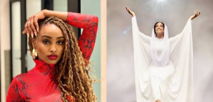 Kenyan celebrity Michelle Ntalami has announced that she has given her life to Christ, and is starting a new chapter in life as a saved christian