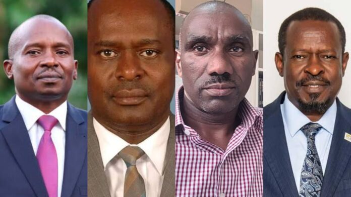 CS Kithure Kindiki and his brothers