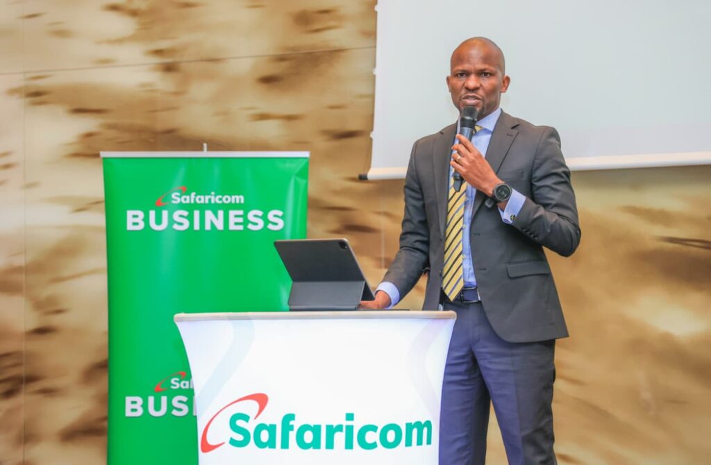 Frankline Okata Ag. Chief Enterprise Business Officer Safaricom 1