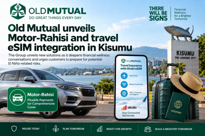 Old Mutual unveils Motor-Rahisi and travel eSIM integration in Kisumu Old Mutual unveils Motor-Rahisi and travel eSIM integration in Kisumu