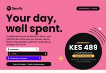 Spotify launches audiobooks in Kenya, offering more than 350,000 titles